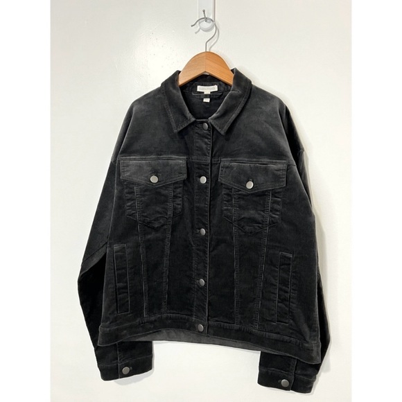Eileen Fisher Jackets & Blazers - Eileen Fisher Velvet Classic Corduroy Collar Jacket in Black Size XS